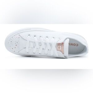 Converse White and Gold Women's Shoes